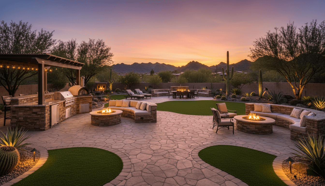 Luxury Backyard Entertainment